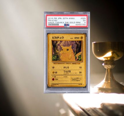 La carte Pokémon Pikachu en Or 24 Carats : le Saint-Graal des collectionneurs