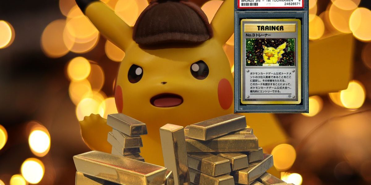 Carte Pokémon Pikachu Trophée Bronze n°3 vaut bien plus que son poids en or