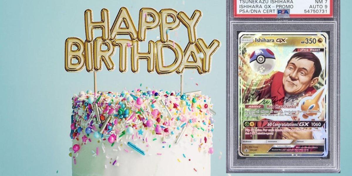 Cette carte créée pour les 60 ans du fondateur de Pokémon vaut autant qu'une maison