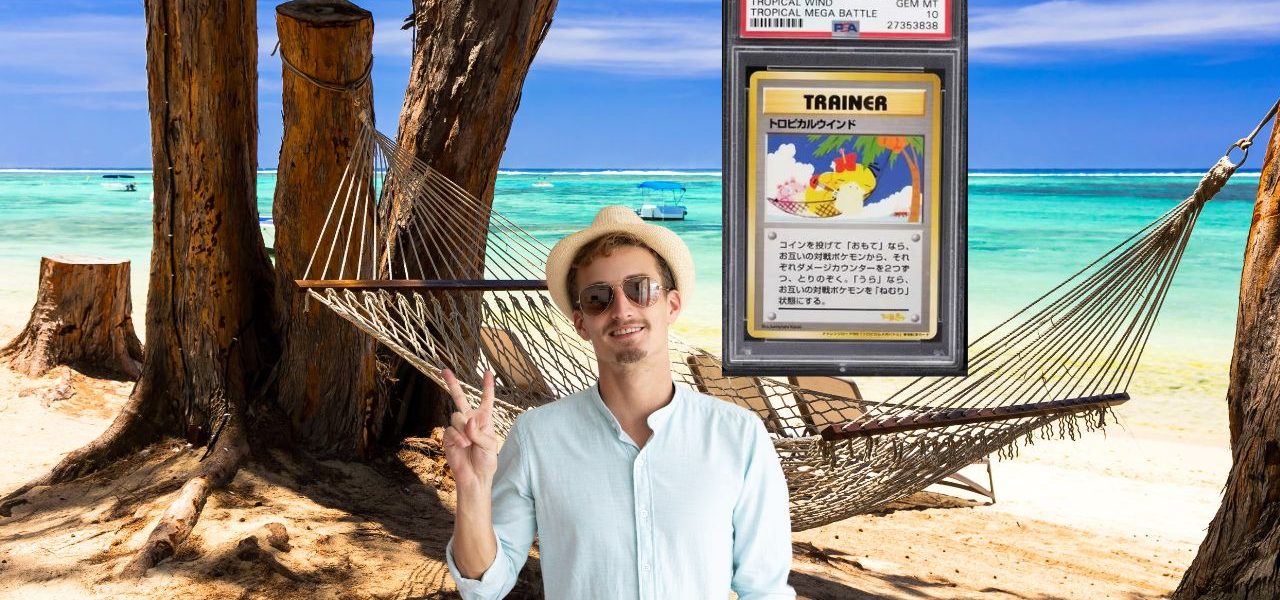 Carte Pokémon Tropical Mega Battle, un bijou à plus de 60 000 €