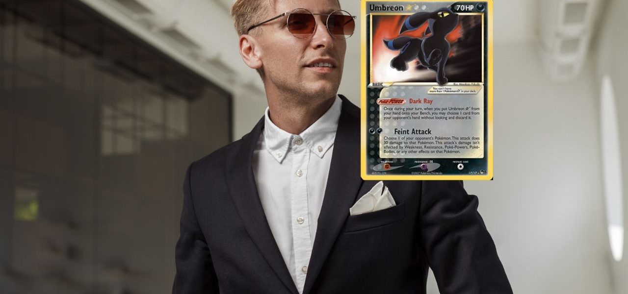 Carte Pokémon Noctali Gold Star Holographique, la classe a un prix