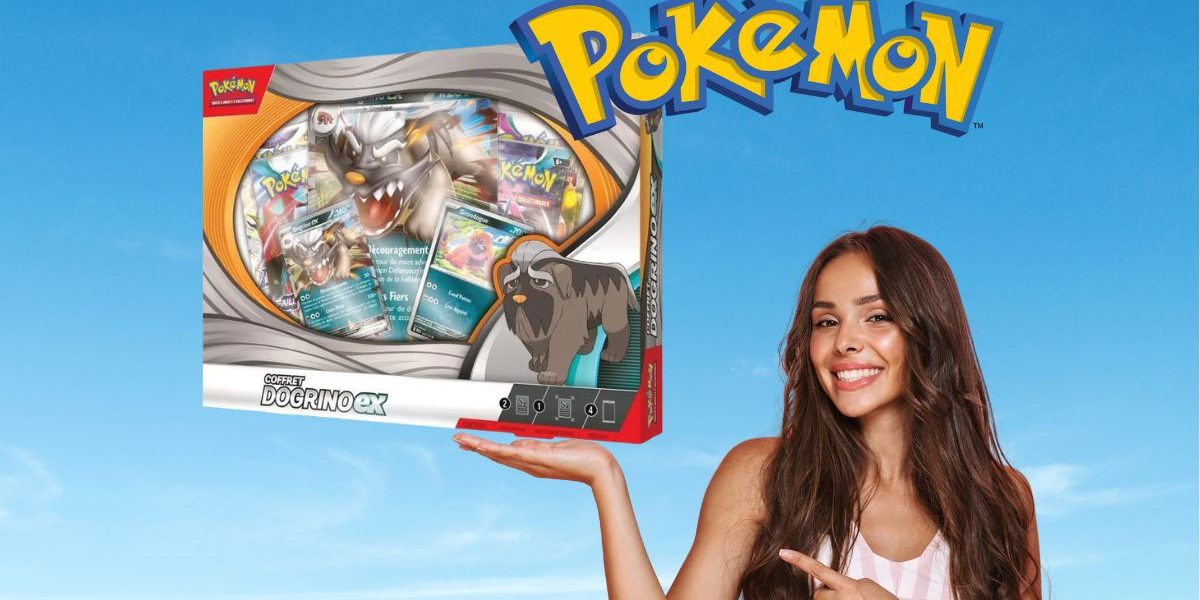 - 30% sur le coffret Pokémon Dogrino-ex Q1 : Incontournable pour les collectionneurs