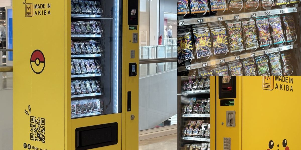 Ce grand centre commercial est le premier en France à proposer un distributeur automatique de cartes Pokémon
